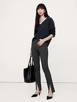Split-Hem Skinny Everywhere Ponte Pant