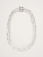 Ravena Delicate Chains Set Of 3 by Aureus + Argent