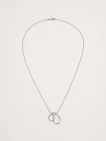 Clio Mini Pendant Necklace Aureus + Argent