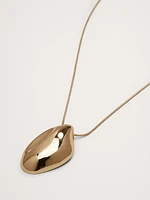 Sculptural Forms Pendant Necklace Aureus + Argent