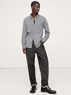 Luxury-Touch Pique Shirt