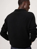 Wool-Cashmere Sweater Polo