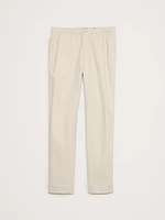 Italian Linen-Cotton Pull-On Pant