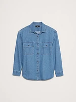 Relaxed-Fit Denim Overshirt