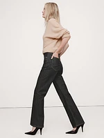 High-Rise Slim Bootcut Jean