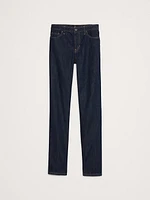 Mid-Rise Rigid Straight Jean