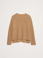 Oversized Wool Ribbed Sweater