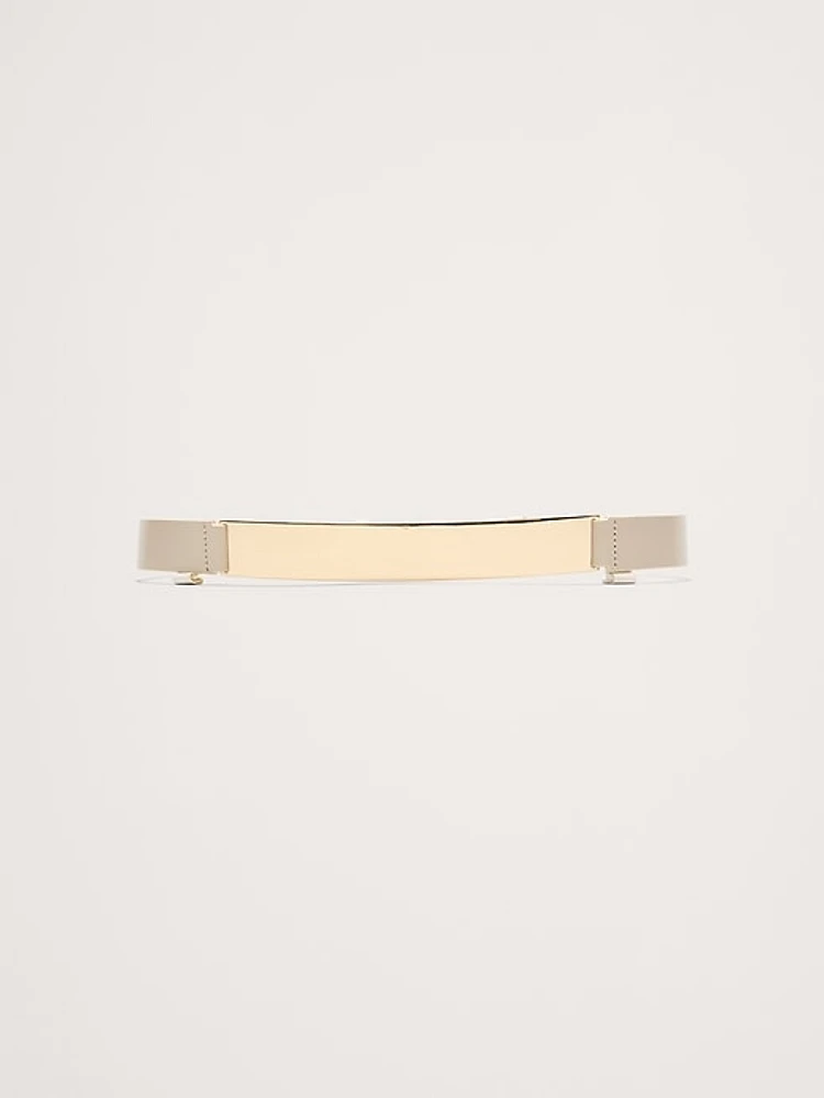 Metal Buckle Waist Belt