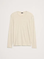 Luxury-Touch Long-Sleeve T-Shirt