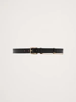 Leather Drop-Chain Belt