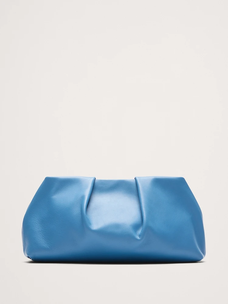 Riviera Leather Clutch