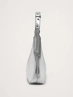 Leather Crescent Shoulder Bag