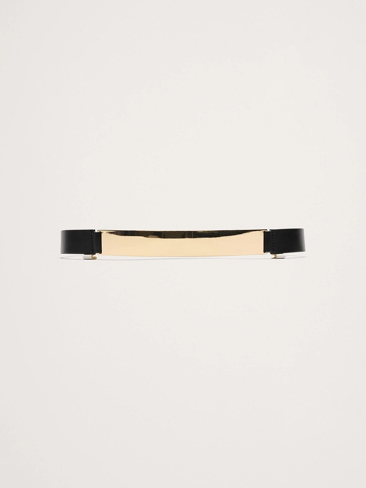 Metal Buckle Waist Belt