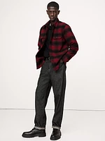 Standard-Fit Heavyweight Flannel Overshirt