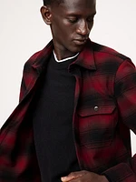 Standard-Fit Heavyweight Flannel Overshirt