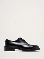 Italian Leather Derby Shoe