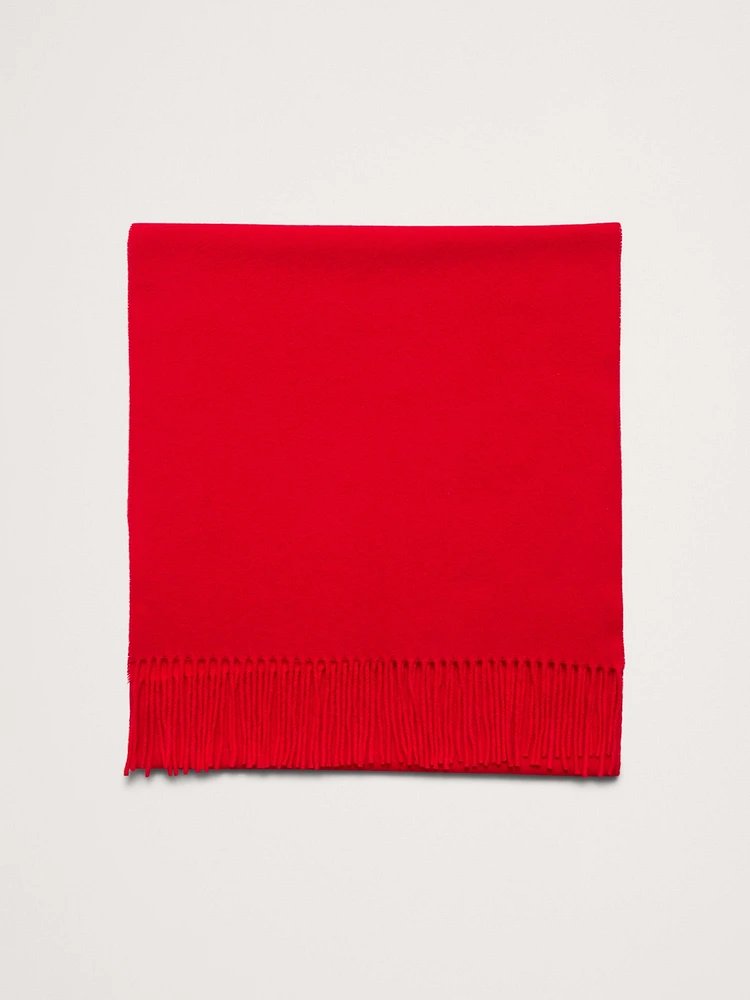 Italian Wool-Cashmere Scarf