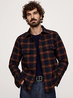 Heavyweight Flannel Wool-Blend Overshirt