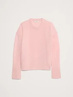 Oversized Midweight Cashmere Crew-Neck Sweater