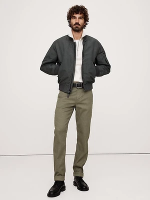 Slim Linen-Cotton Traveler Pant