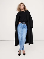 Oversized Midweight Cashmere Crew-Neck Sweater