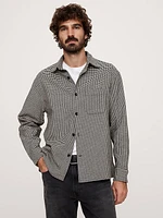 Relaxed-Fit Flannel Overshirt