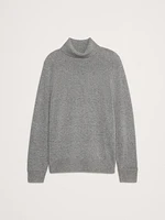 Merino-Cashmere Turtleneck Sweater