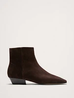 Italian Suede Ankle Boot