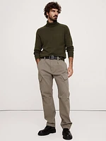 Merino-Cashmere Turtleneck Sweater