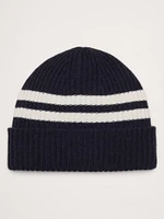 Reversible Merino-Blend Beanie