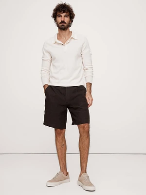 Lino 9" Linen Short