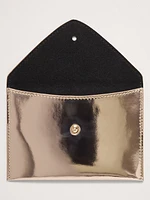 Leather Mini Envelope Pouch