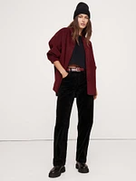 The Slouchy Straight Corduroy Pant