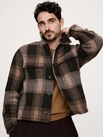 Plaid Shirt Jacket