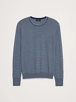 Italian Merino Crew-Neck Sweater