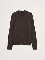 Alpaca-Wool Blend Crew-Neck Sweater