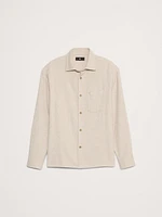 Relaxed-Fit Flannel Overshirt