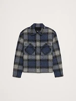 Plaid Shirt Jacket