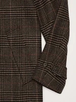 Italian Plaid Car Coat