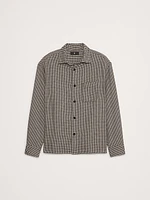 Relaxed-Fit Flannel Overshirt