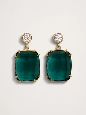 Crystal Statement Drop Earrings by Aureus + Argent