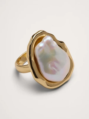 Telaio Baroque Pearl Ring by Aureus + Argent