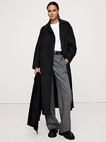 Oversized Double-Faced Cape Coat