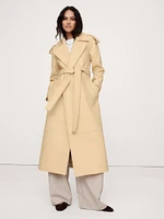 Leather Trench Coat