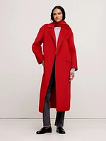 Oversized Double-Faced Cape Coat