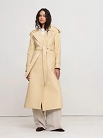 Leather Trench Coat