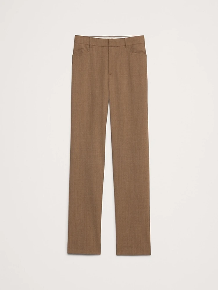 Siena Straight Italian Wool Pant