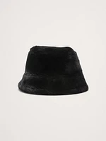 Shearling Bucket Hat by Crown Cap