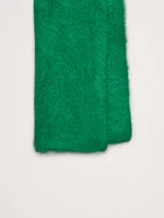 Brushed Wool-Cashmere Scarf