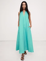 Pauline Linen Midi Dress